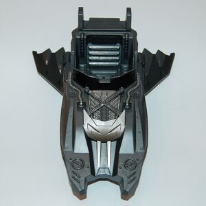 BATMAN BATMOBILE BOAT DC COMICS GRAY SILVER 67810 AS SEEN IN PHOTOS